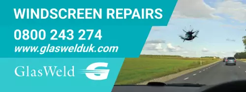 Chipped Windscreen Repairs by GlasWeld