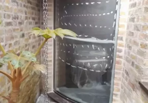 During & After Scratch Damage on Curved Panel (March 2026)